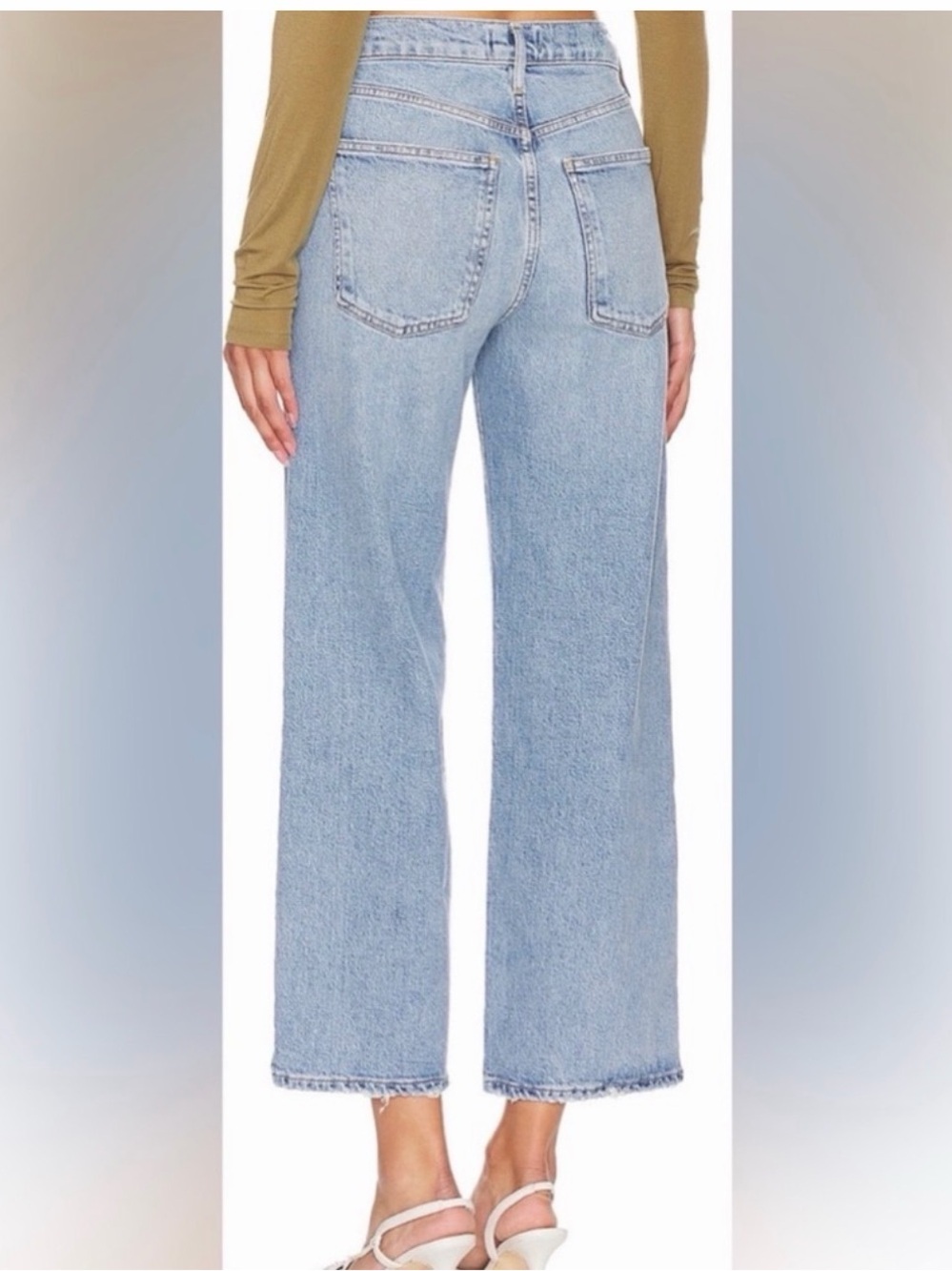 Agolde Harper Crop Jeans 27 - Picture 3 of 7